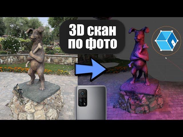 Фотограмметрия в Meshroom - 3D модель из фотографий