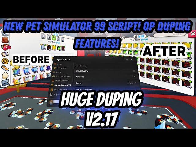 [Good vs Evil] Pet Simulator 99 Script || Auto Rank || Huge Duping v2.17 || Auto Contest & More