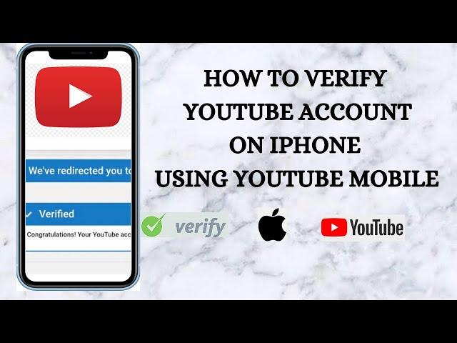 How To Verify Your YouTube Account On iPhone