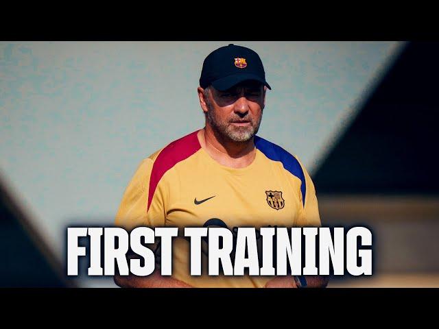 FIRST TRAINING OF THE NEW SEASON  | FC Barcelona 