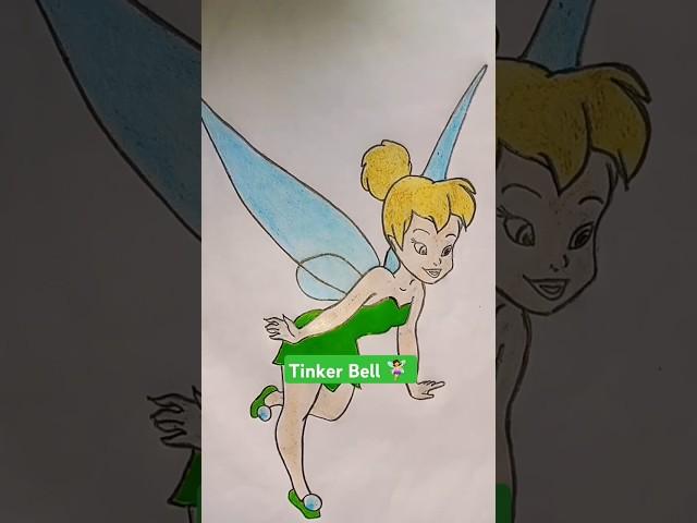 Fairy Tinker Bell ‍️️ Drawing️ From the Great Fairy Rescue  @CraftBySony 