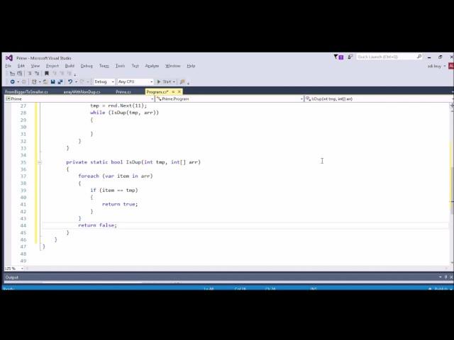 Random number generator without duplicates C#