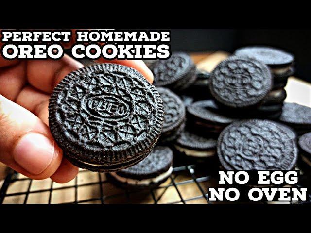 Homemade Oreo Cookies Recipe | How to Make OREO Cookies/ Biscuit at Home Without Oven