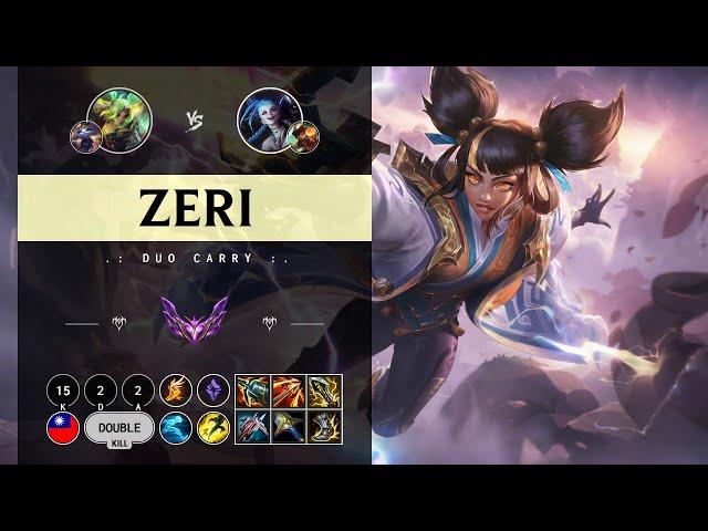 Zeri ADC vs Jinx - TW Master Patch 14.10