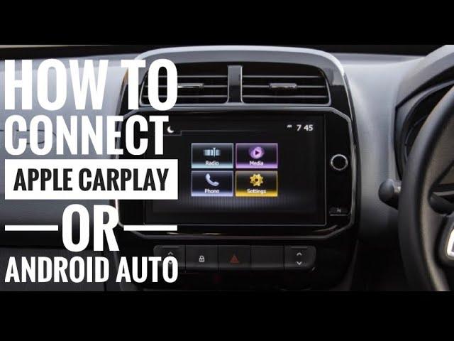 HOW TO CONNECT ANDROID AUTO OR APPLE CARPLAY IN 2020 KWID | fully explained in Hindi |zebss volgs