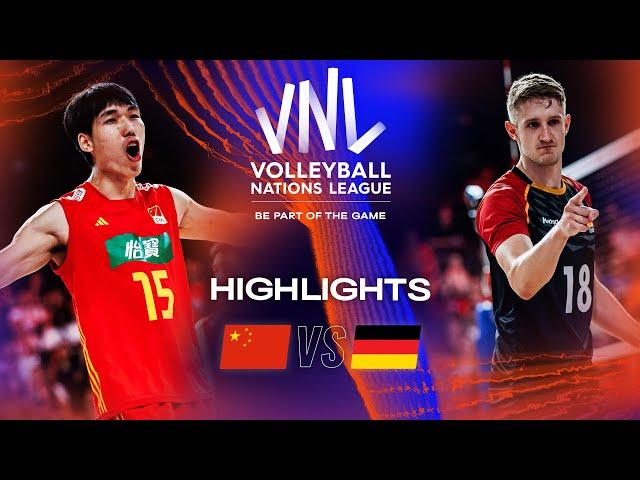  CHN vs.  GER - Highlights Week 2 | Men's VNL 2023