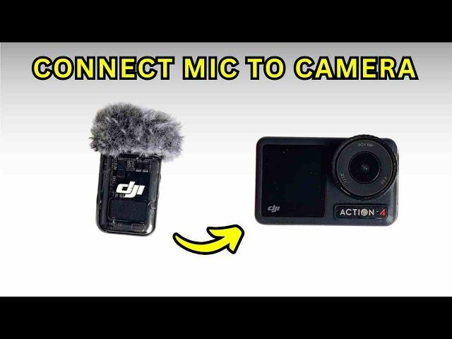 Connect DJI Mic 2 with Osmo Action 4 | Tutorial