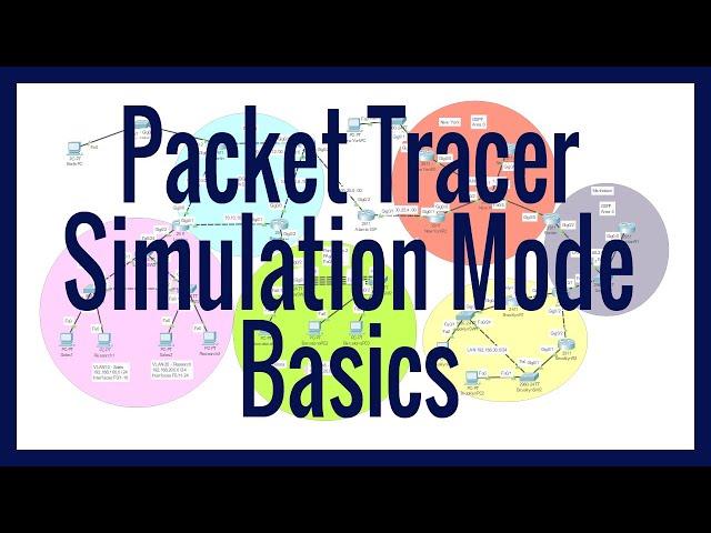 Cisco Packet Tracer | Basic Simulation Mode Tutorial (2020)