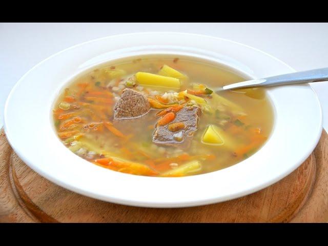 Как приготовить суп с мясом и вермишелью