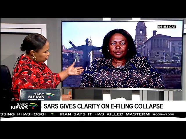 SARS gives clarity on e-filing collapse