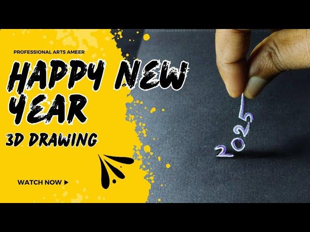  new year special drawing  || professional arts ameer ️|| tamil arts