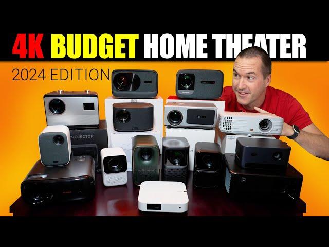 $200-600 Budget Home Theater Projectors Tested.  Native 4K?