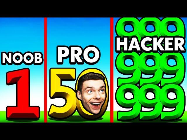 NOOB vs PRO vs HACKER NUMBER MASTER