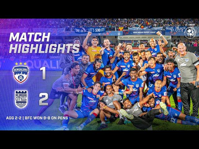 Highlights - Bengaluru FC 1-2 Mumbai City FC (2-2 Agg, 9-8 pens) | SF1 2nd Leg, Hero ISL 2022-23