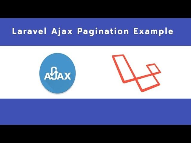 Laravel Pagination using Ajax