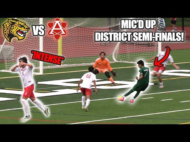 MIC'D UP HIGH SCHOOL SEMI-FINALS!! FALL CHURCHS VS ANNADALE | 4K SOCCER HIGHLIGHTS