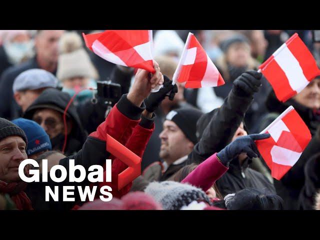 Coronavirus: Thousands march against coronavirus restrictions in Vienna