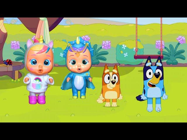 Los BEBÉS LLORONES se CUELAN en el MUNDO de BLUEY