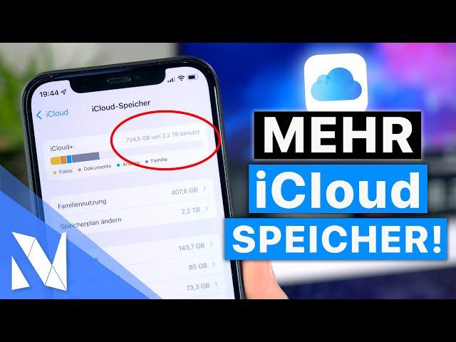 Mehr iCloud Speicher (als normal möglich) bekommen! Bis zu 2,2 TB - So geht es ! | Nils-Hendrik Welk