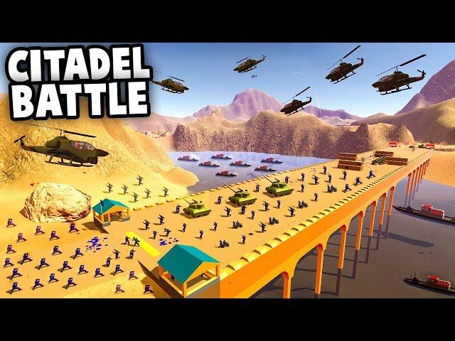 Most EPIC Bridge Battle - NEW Map, NEW Vehicles (Ravenfield Mod Gameplay)