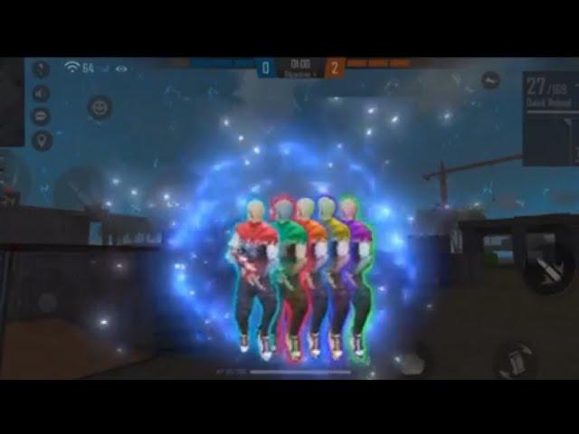 CHARACTER GLOW EFFECT FREE FIRE || EDIT LIKE RUOK FF #SHORTS MONTAGE|| TUG