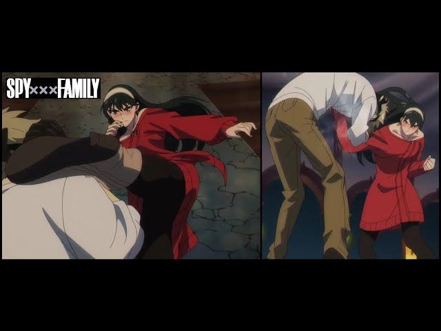 spyXXXfamily 's Family Violence / Yandere Yor Forger Uses Drunken Fist / Briar / Anime Scenes Manga