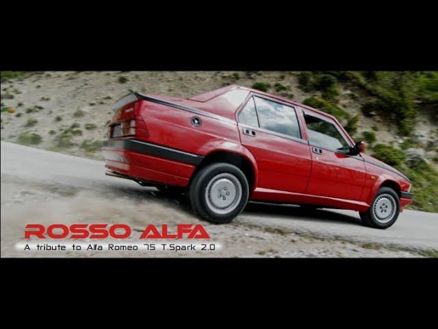 ROSSO ALFA - a tribute to Alfa Romeo 75 Twin Spark 2 0