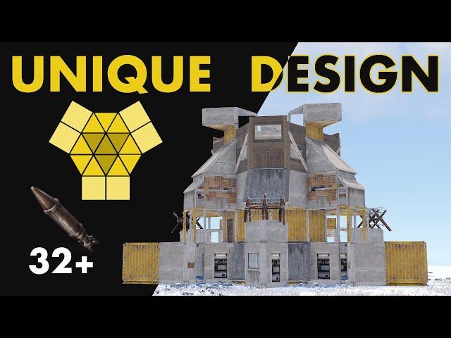 HORNET - *NEW* SOLO/DUO Bunker Base | 3 Walls | PC & Console | RUST 2024