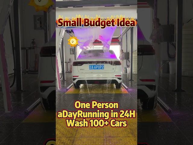 CBK Wash Touchless Car Wash: Automatic Speed and Cleaning Adjustment