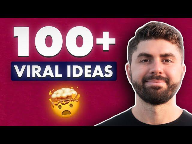 How To Generate 100+ Viral Content Ideas In 30 Minutes 