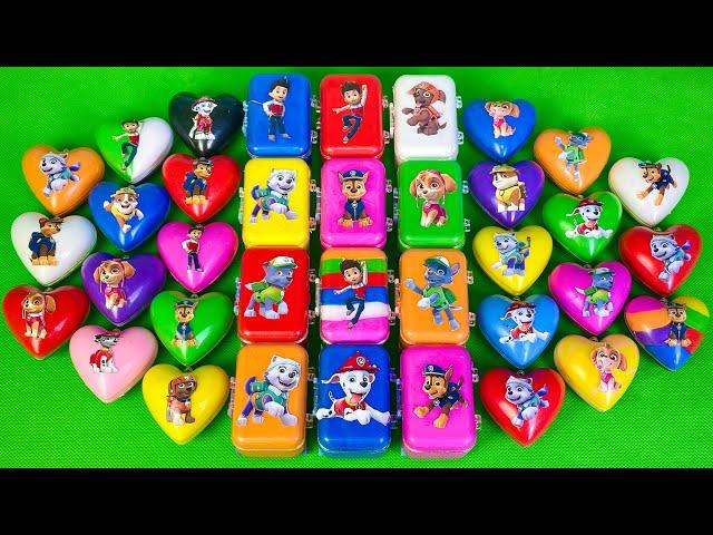 Looking For Paw Patrol Clay With Slime Coloring: Ryder, Chase, Marshall,...Satisfying ASMR Video