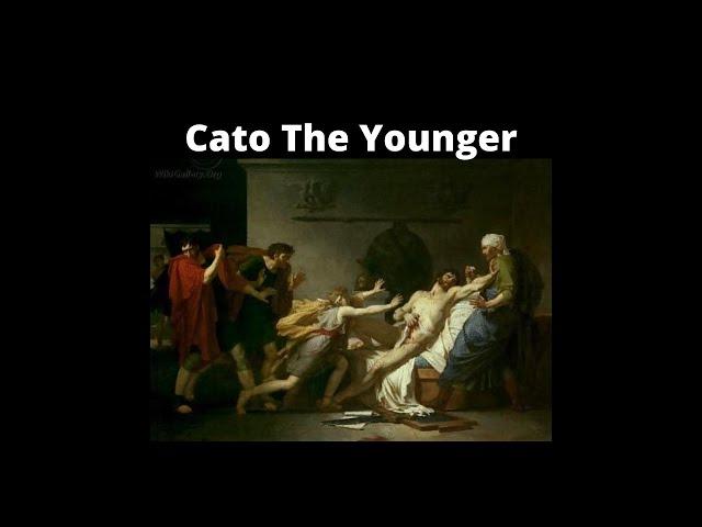 The Life Of Cato The Younger Part I