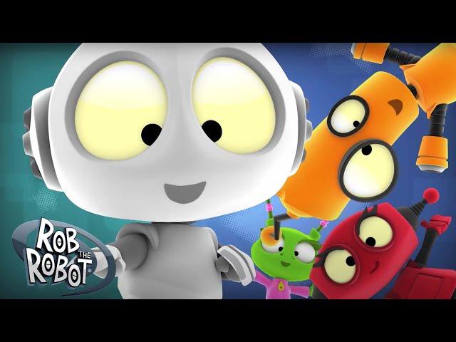 Game Show | Rob The Robot | Cartoons for Kids | Learning Show | STEM | Robots & Science