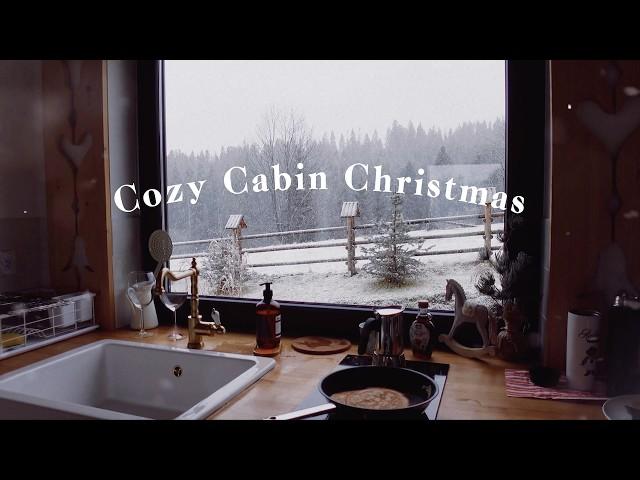 cozy winter cabin vlog