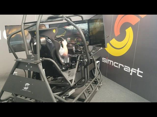 SimRacing Expo 2019 - SimCraft APEX5 GT PRO Motion Racing Simulator