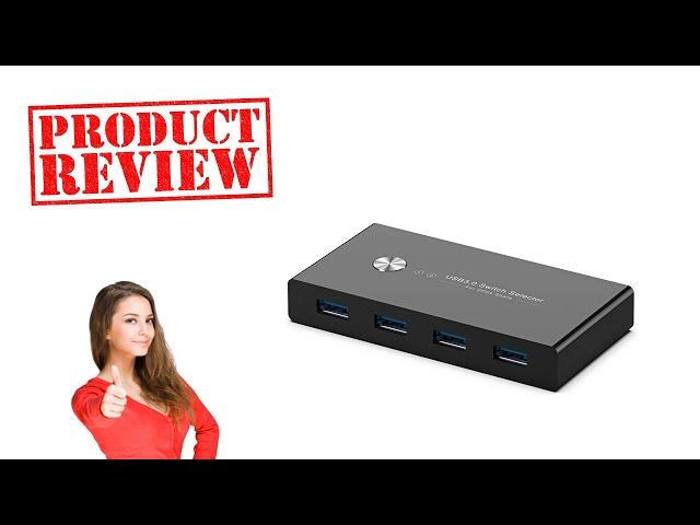 Rybozen USB 3.0 Switch Selector - Unboxing & Review