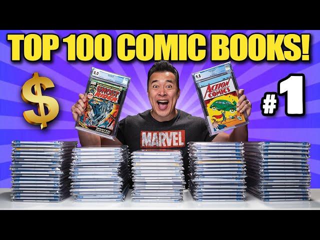 TOP 100 MOST VALUABLE COMIC BOOKS IN MY COLLECTION!!! Comic Prices On The Rise!