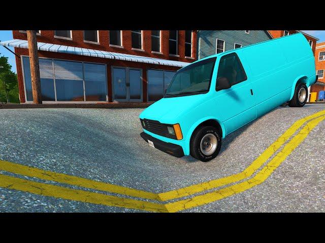 Cars vs Potholes #3 - BeamNG.Drive