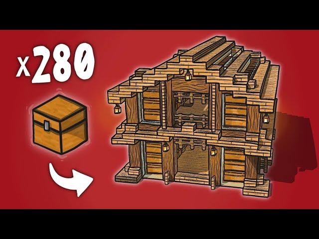 Minecraft: Build a Storage House Tutorial [Step by Step]