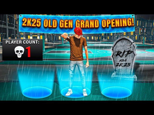 NOBODY showed up to Old Gen's 1ST DAY of NBA2K25...