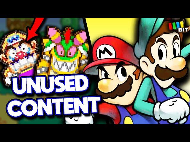 A Saga of Cut Content | Mario & Luigi Superstar Saga LOST BITS [TetraBitGaming]