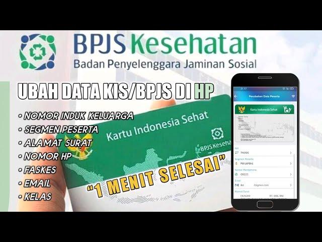 Cara Mengubah Data BPJS/KIS Di HP ONLINE