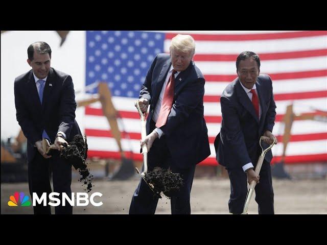 Biden trolls Trump over Foxconn 'con job:' He 'didn't build a damn thing'