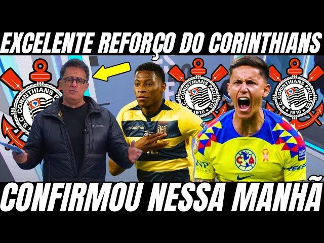 É DO CORINTHIANS !! BAITA REFORÇO PARA O ATAQUE DO TIMÃO !! CONFIRMADO !!ANÚNCIO NAS PRÓXIMAS HORAS