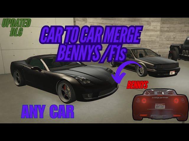 NEW CAR TO CAR MERGE GLITCH GTA 5 PS5 AFTER PATCH 1.70! F1/BENNY'S WHEELS ON ANY CAR