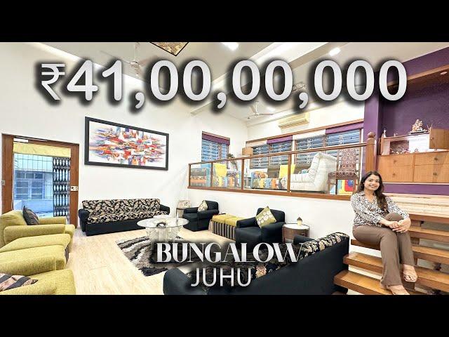 Juhu Bungalow Tour: 6BHK Home with Plot & Structure | Sale with 8 Car Parking!