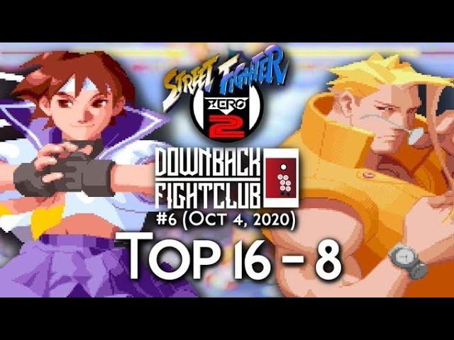 Downback Fightclub #6 Street Fighter Alpha 2 Tournament TOP 16 - TOP 8