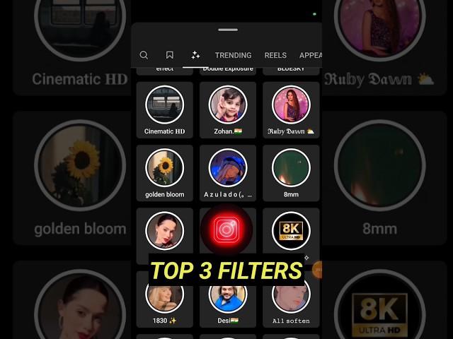 TOP 3 INSTAGRAM FILTERS | Instagram best filter for Girls and Boys|