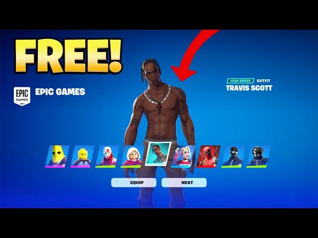 How To Get TRAVIS SCOTT SKIN for FREE in Fortnite! (CHAPTER 5 SEASON 2)