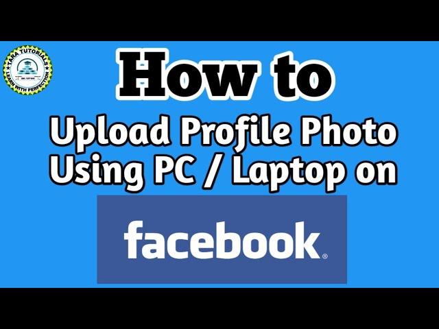 How to Upload Profile Photo on Facebook using PC (2021) | Learn Profile Picture Editing On Facebook